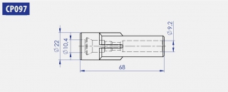 Наконечник катушки зажигания CP097 (TESLA)